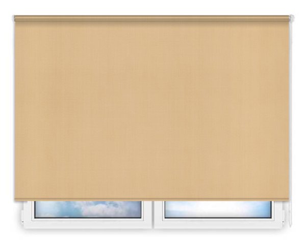 Стандартные рулонные шторы Аллегро перл песочный цена. Купить в «Мастерская Жалюзи»